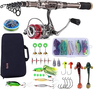 Sougayilang Teleskoprute & Rolle, 12+1 BB Carbon