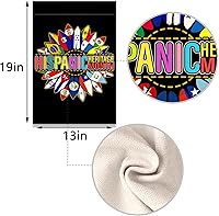 Vista 3 de Nepnuser Bandera de jardín del Mes Nacional de la Herencia Hispana con girasoles y países latinos, decoración de doble cara para césped