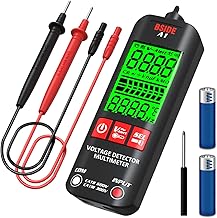 BSIDE A1 Mini Multimetro Digitale Automatico Tester Elettricista Tascabile Grande LCD 3 Risultati Rilevatore di Tensione Senza Contatto Tester Semplice di continuità Resistenza Frequenza