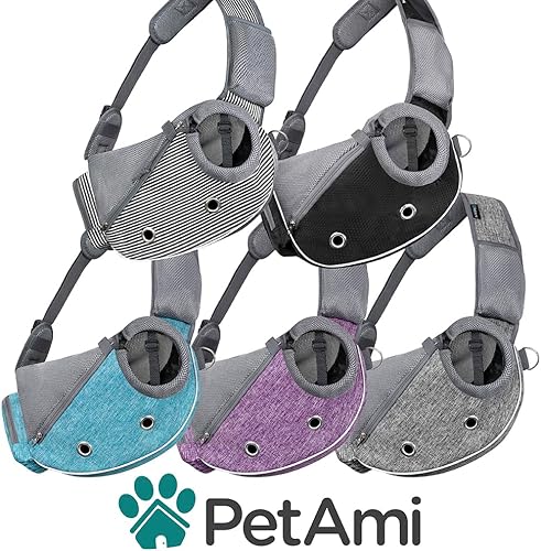 Miniatura 7 de PetAmi Transportador para perros pequeños, bolso transportador para cachorros, bolsas para perros para viajes, bolsa de transporte para gatos