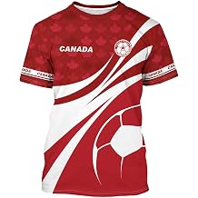 Soccer Jersey 2026 Soccer Cup Graphic T-Shirt Unisex Patriotic Flag Sport Tee