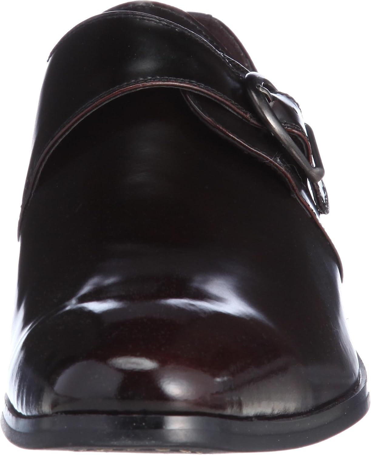 Men's Single Monk Leather Dress Shoes/7763