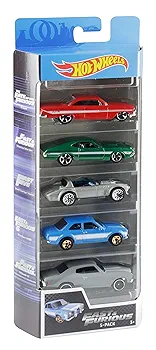 ミニカー Hotwheels FAST&FURIOUS Hot Wheels Fast and Furious Decades of Fast 5 Car Set 2024