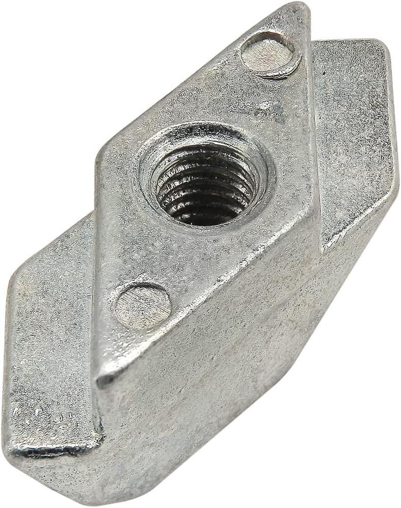 13180, 15 40 Series M4 x 0.6 Economy Drop in T-Nut Zinc (500 Pack)