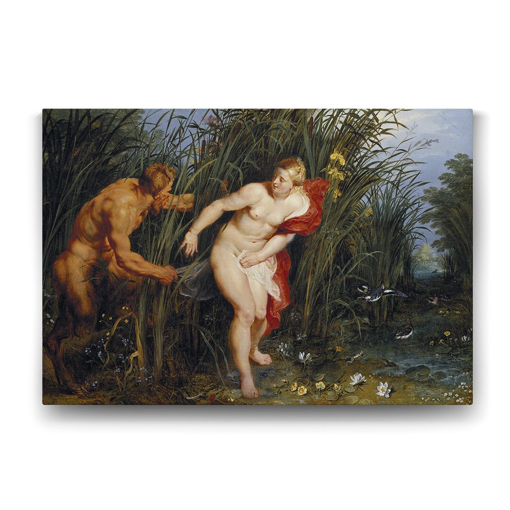 Peter Paul Rubens - Pan and Syrinx Tablosu - 60x40cm