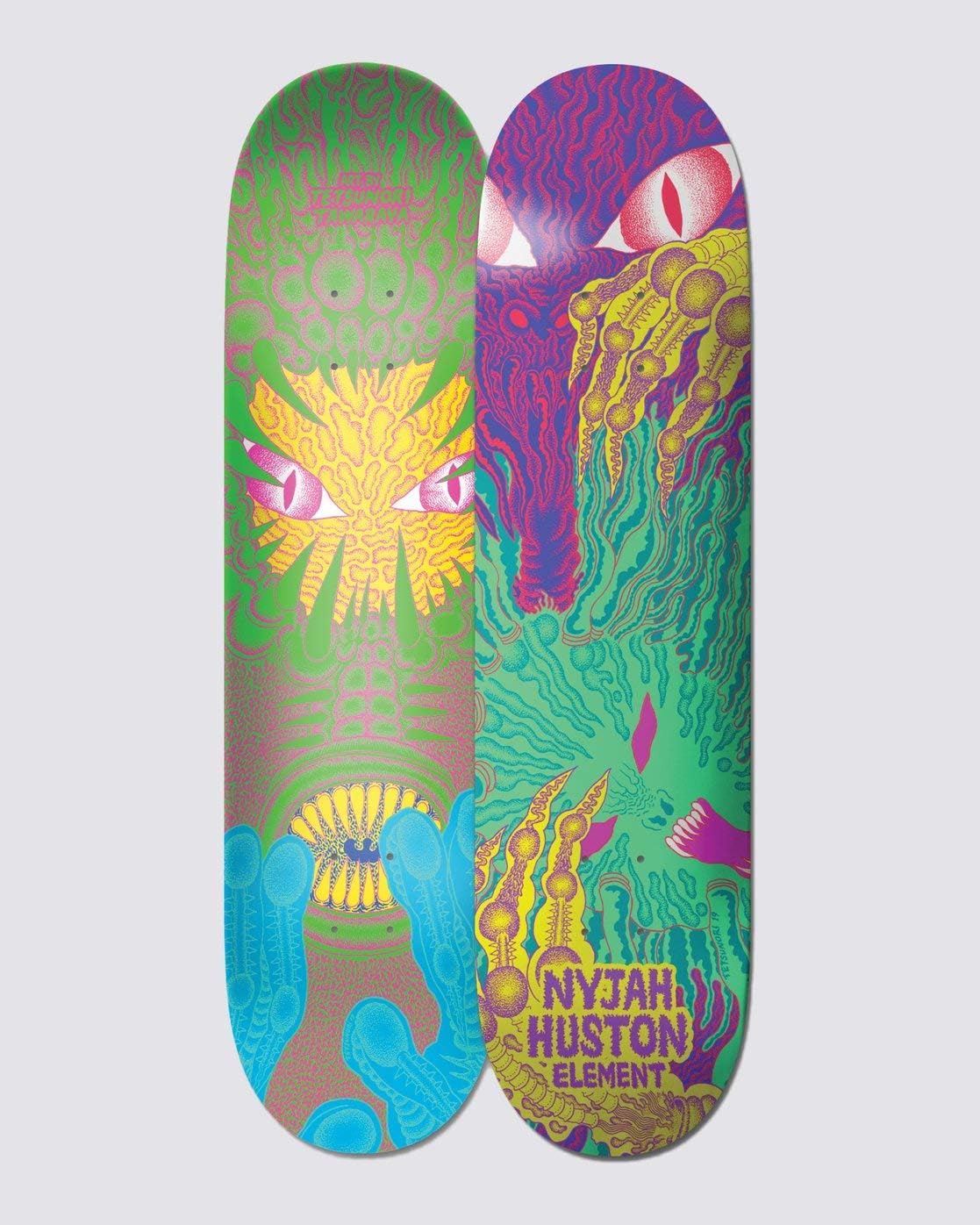 Element Tetsunori Nyjah Skateboard Deck Assorted 8.25