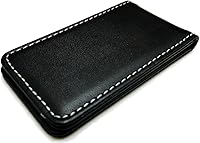 Vista 1 de Tapp Collections Clip magnético de cuero fino para dinero