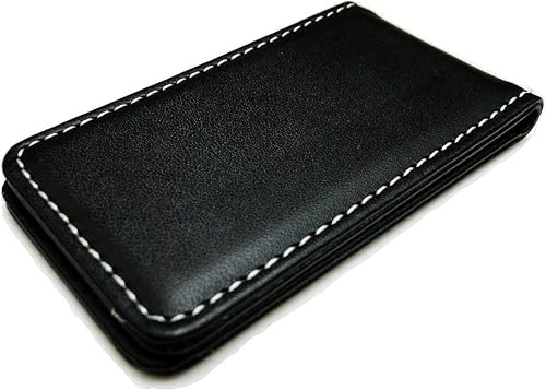 Tapp Collections Clip magnético de cuero fino para dinero