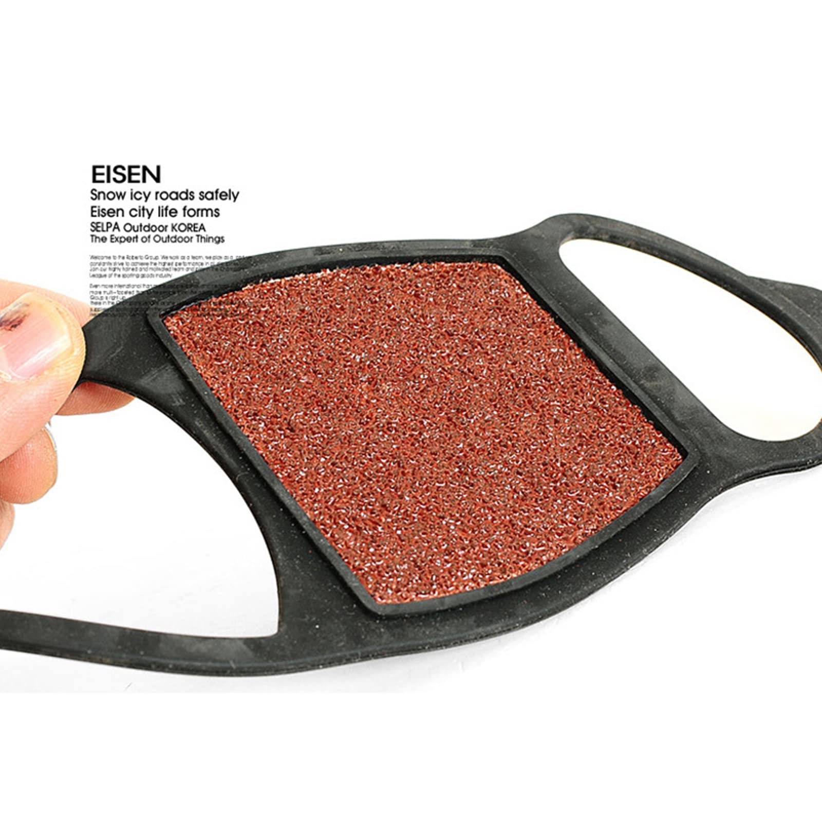 KAIXINXIN Outdoor Double Side Thick Sand Snow Shoes Crampons Ice Shoes Grips