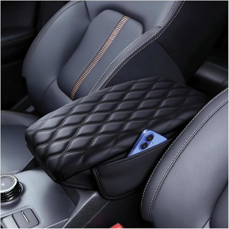 Capa para Apoio de Braço do Console Central Autorder para Ford Ranger 2024-2026 – 1 unidade