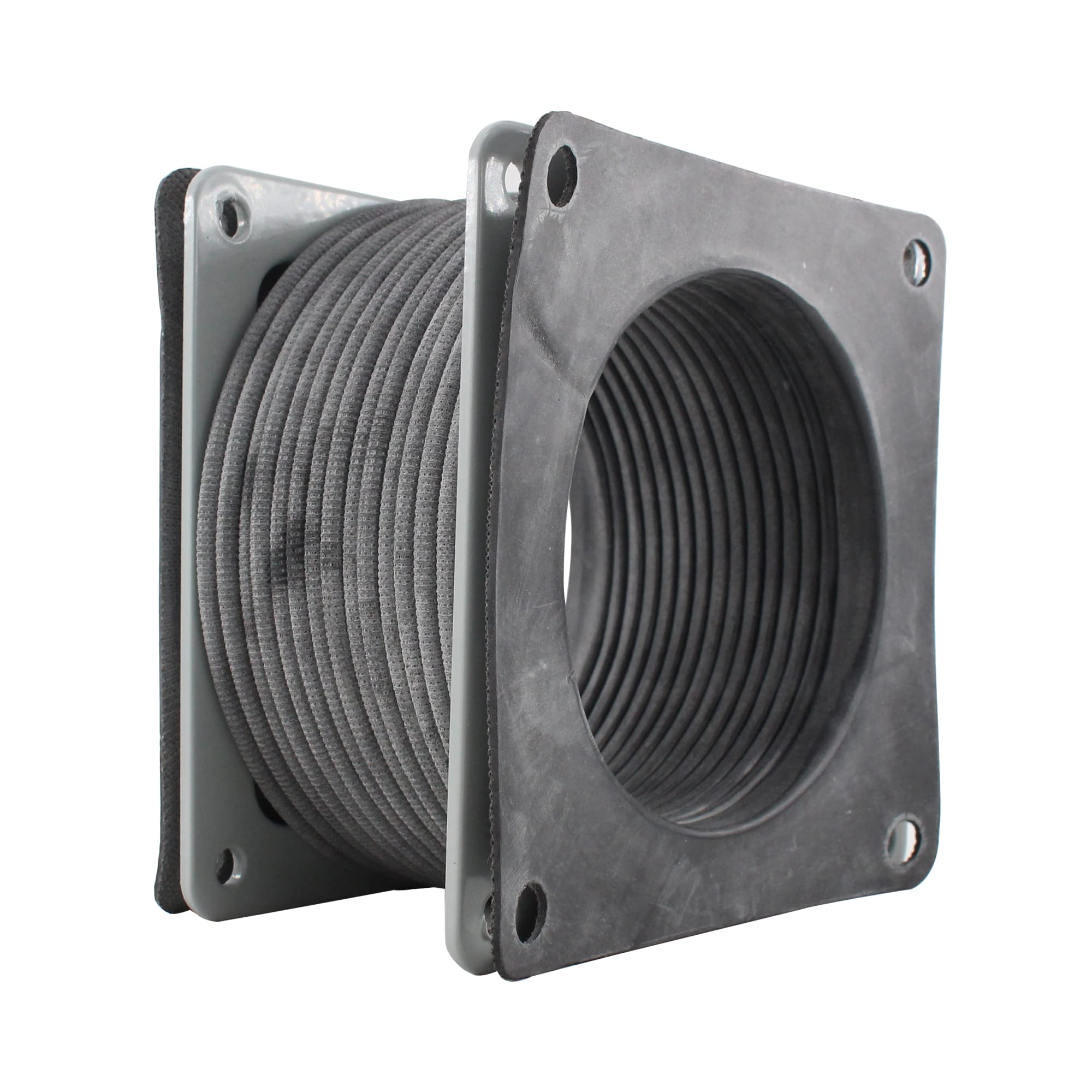 Hoffman F44WFF Wireway, Rubber/Steel, Flexible Fitting, 4.00