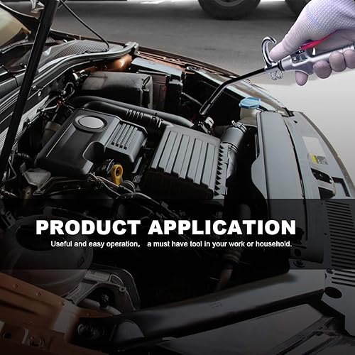 Miniatura 8 de Pistola de soplado de aire de alto volumen Boquilla de flujo de aire de guardia de goma de aluminio,Pistola de soplador de aire industrial