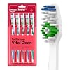 Amazon Basics Clean Plus Toothbrushes, Soft, Full, 10 Count, 1 Pack, Packaging May Vary