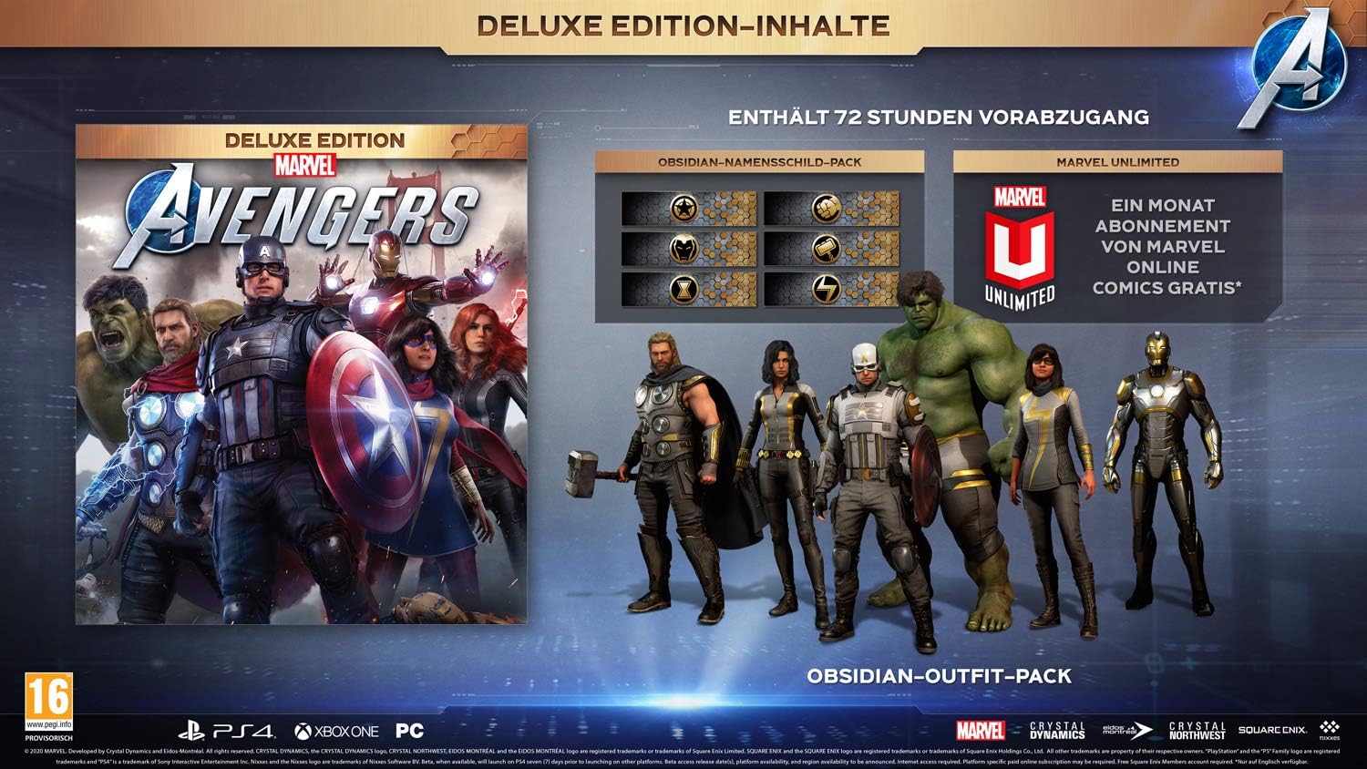 Marvel's Avengers Deluxe Edition (includes free upgrade to PS5) (PS4)