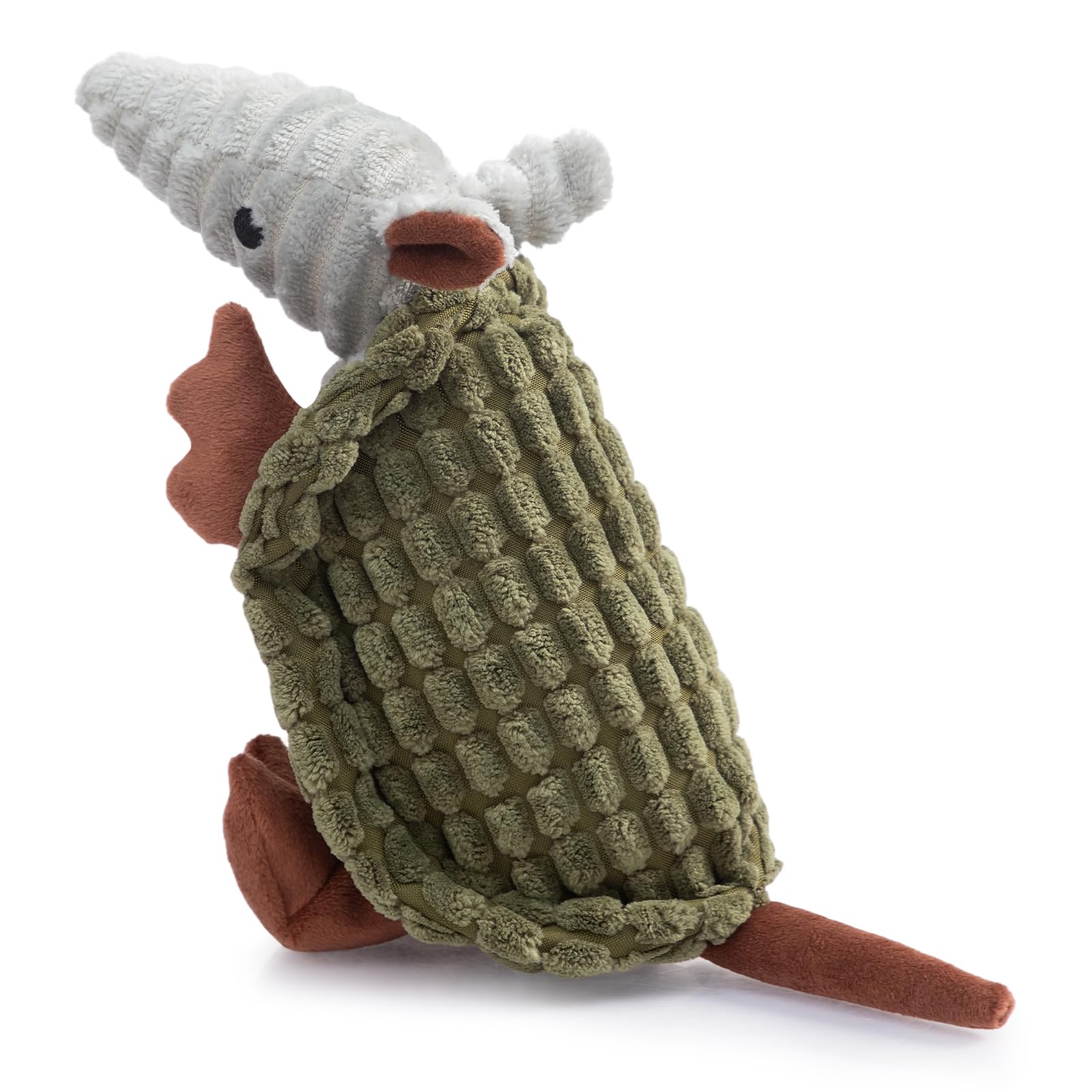 Hollypet Armadillo Squeaky Puppy Dog Toys for Small Medium Dogs, 8"