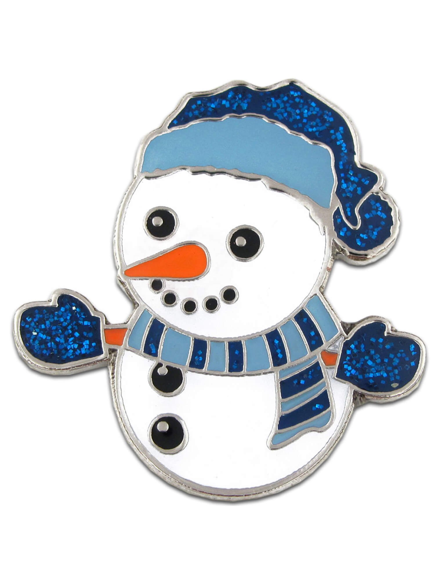 PinMart's Festive Christmas Holiday Candy Cane Noel Enamel Lapel