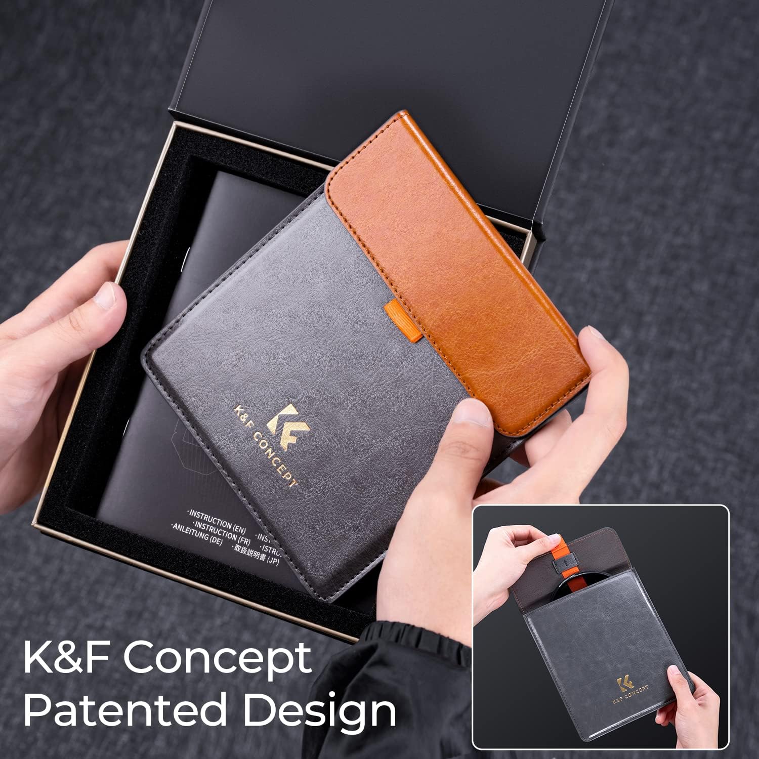 K&F CONCEPT X PRO 95mm Black Diffusion 1/4 & CPL 2-in-1 Filter 36 Multi-Coatings Black Diffusion Mist 1/4 & Polarizing Filter Effect for Camera Lens