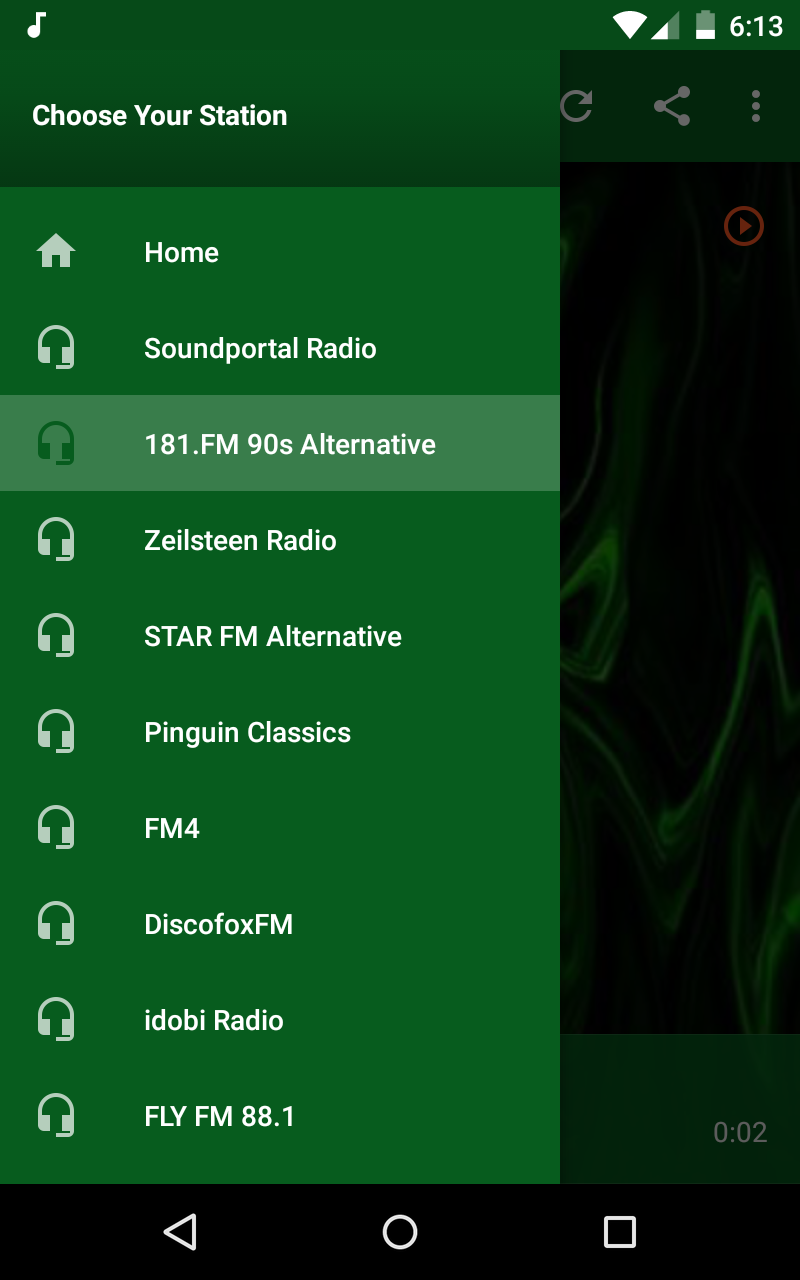 Alternative Rock Music Radio App on Amazon Appstore