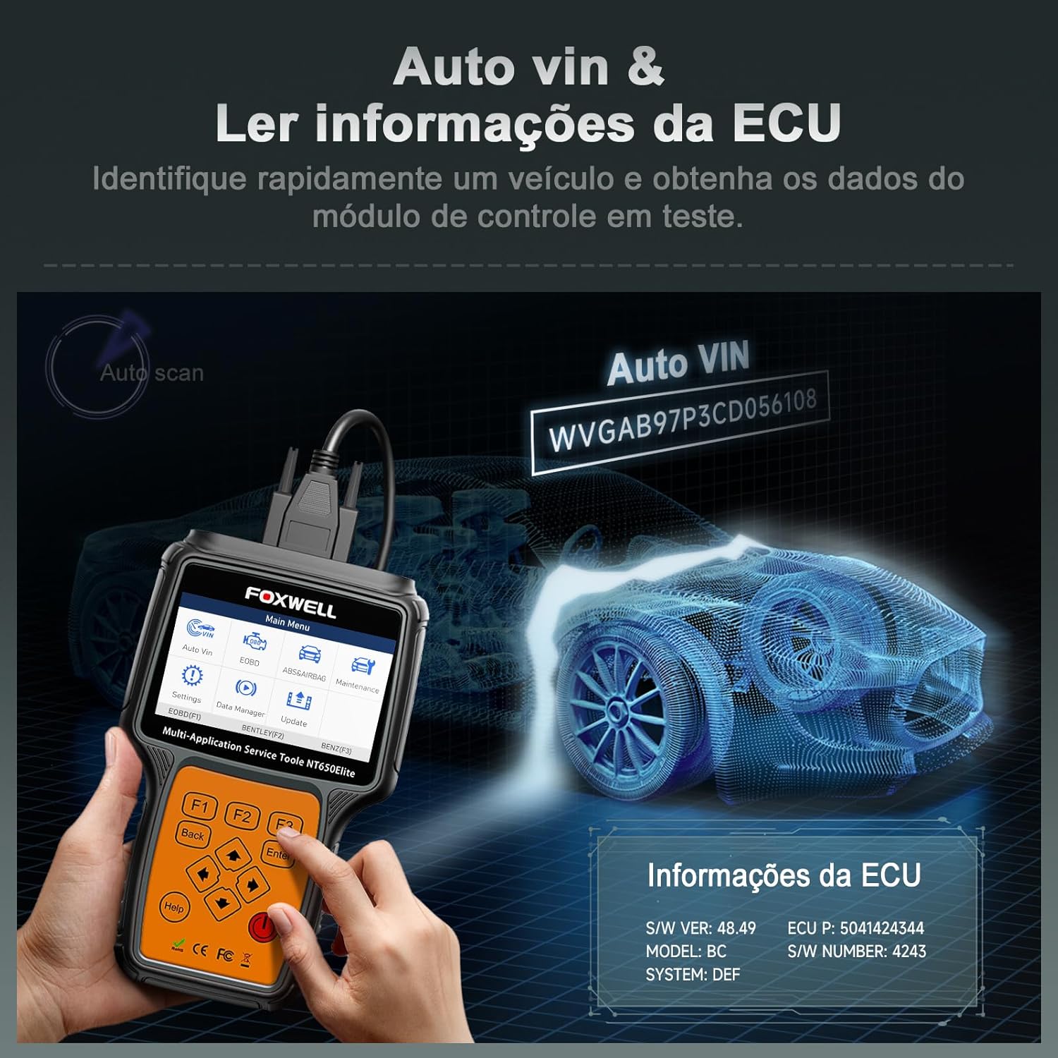 Review do FOXWELL NT650 Elite: Testado por 7 dias em mecânica automotiva