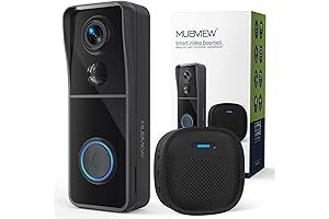 MUBVIEW Wireless Doorbell Camera with Chime