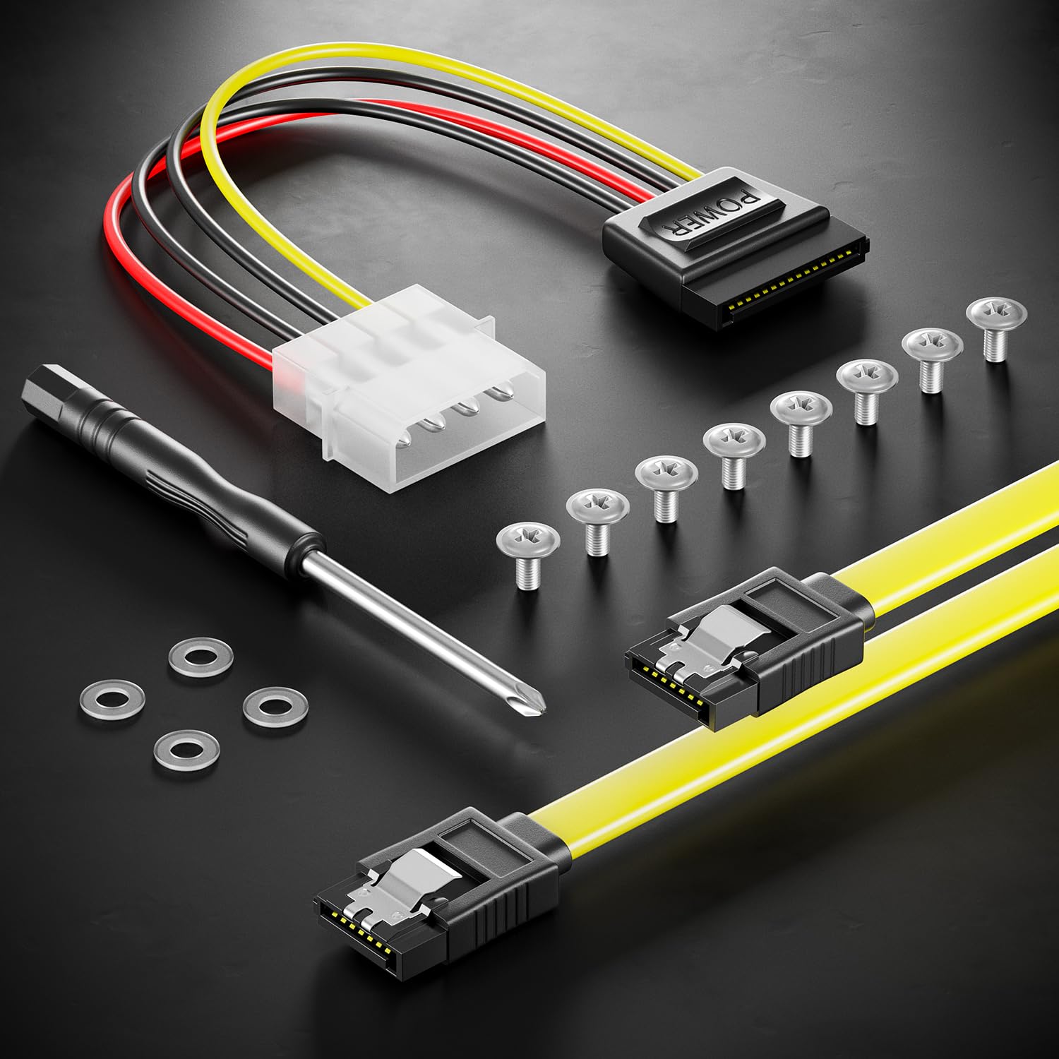 GLOTRENDS PU13 Adattatore da U.3 a PCIe 4.0 X4 per SSD U.3 da 2,5 pollici, PCIe 4.0 X4 a piena velocità