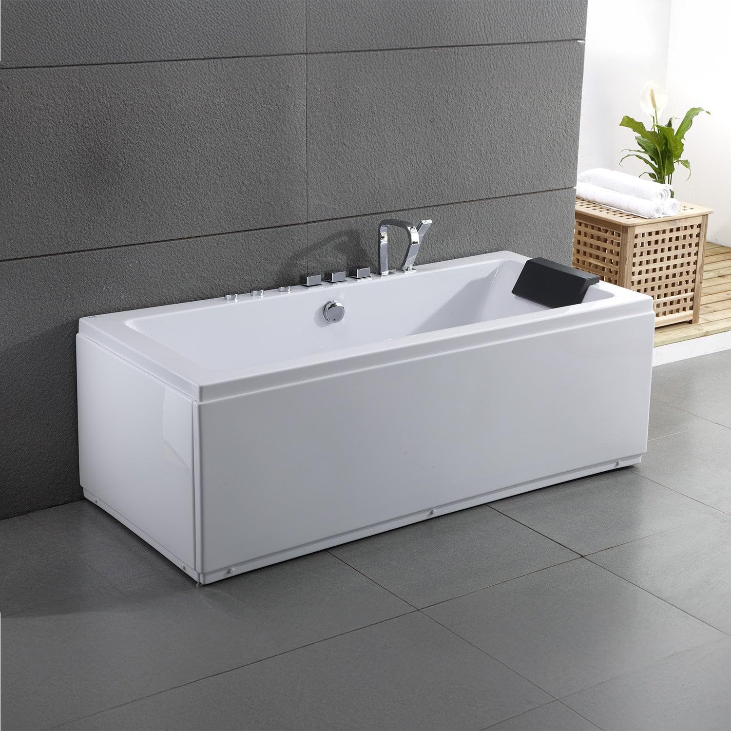 SIKINOS Jets - Vasca per idromassaggio classica L 170 x l 78 cm, by SPALINA
