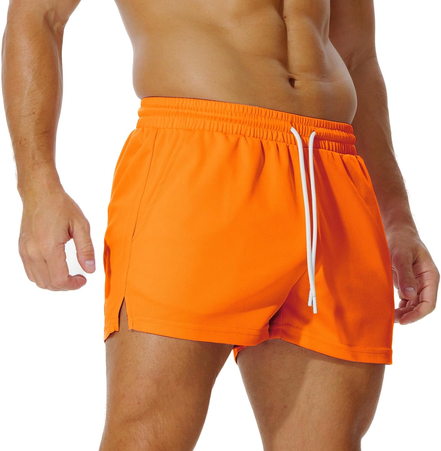 Gym Shorts Heren 3 Inch AIMPACT Shorts De Corrida Masculino Aimpact Mesh De 3 Polegadas Secagem R Pida R 861723