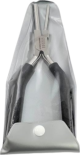 Miniatura 3 de Alicates alemanes resistentes para fabricar fianzas, alicates formadores de bucle de alambre 6 en 1, alicates de gran tamaño de 13,16 y 0.787 in,