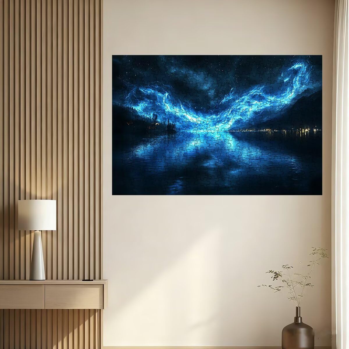 Puzzle 5000 Pezzi Fantasia, Puzzle Notte stellata per Adulti, Puzzles in Legno Intrattenimento Creativo, Divertimento, Puzzles Educativi Classici con Confezione di Alta Qualità Idea Regalo Donna -2494