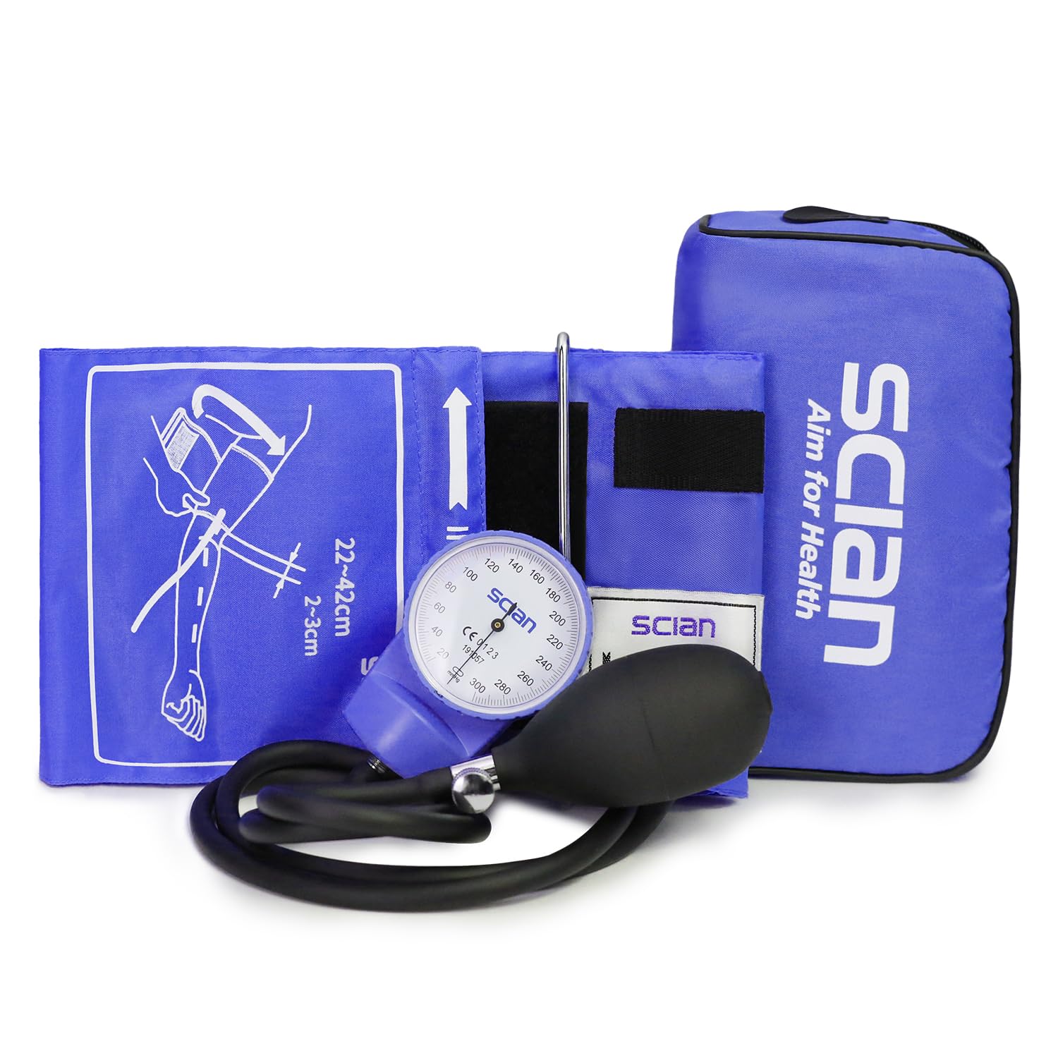 SCIAN Aneroid Blood Pressure Monitor - Black -9