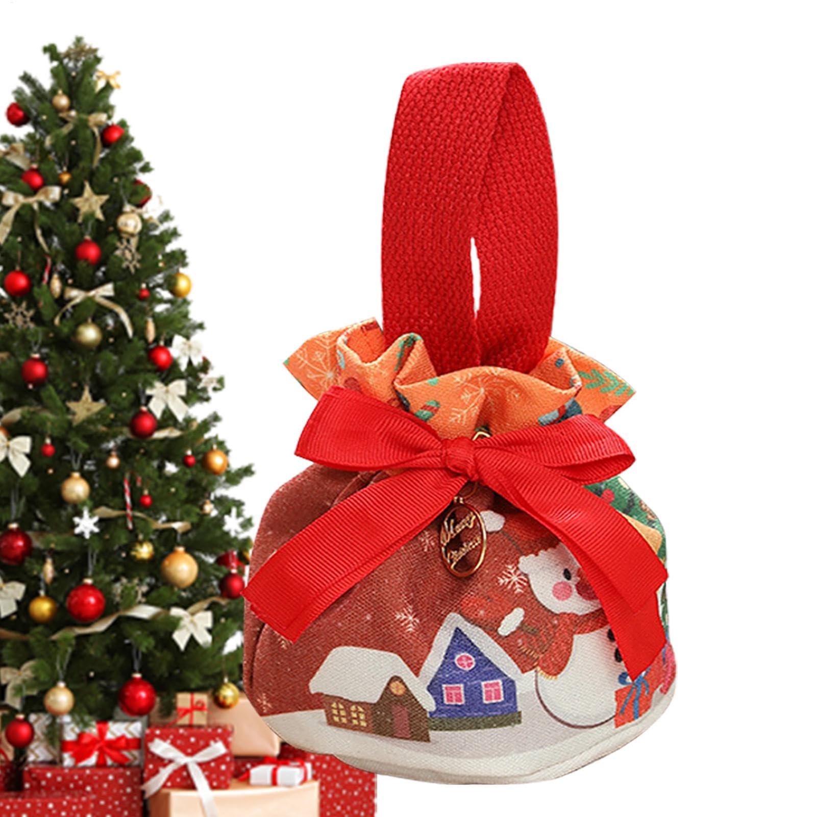 Sacchetti per dolcetti natalizi, sacchetti per natalizie Borsa natalizia
