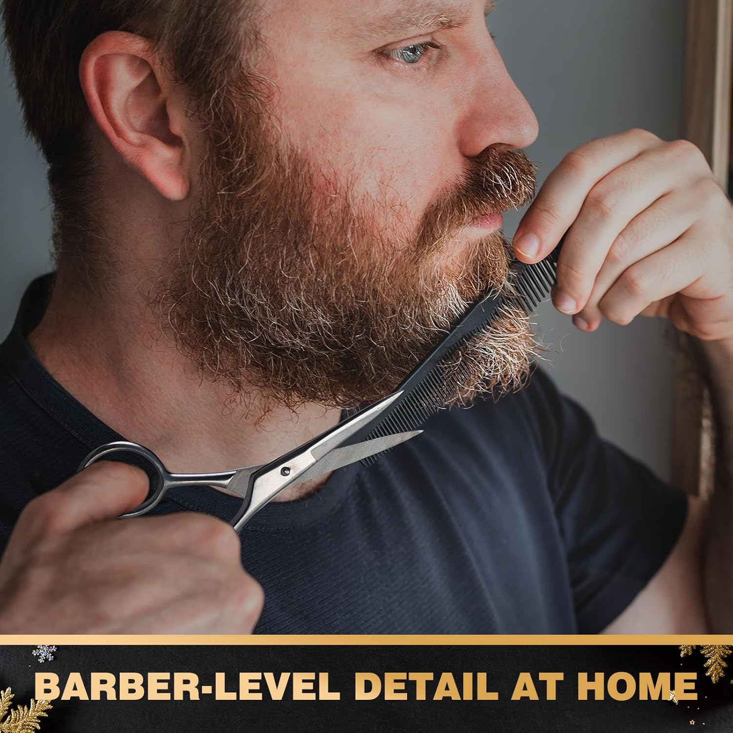 Hair & Beard Advent Beauty Calendar 2025 for Men Grooming Kit, 24 Days Christmas Countdown Calendar with Electric Trimmer Kit & Beard Care Kit for Men, Creative Gifts for Father Dad Husband Boyfriend