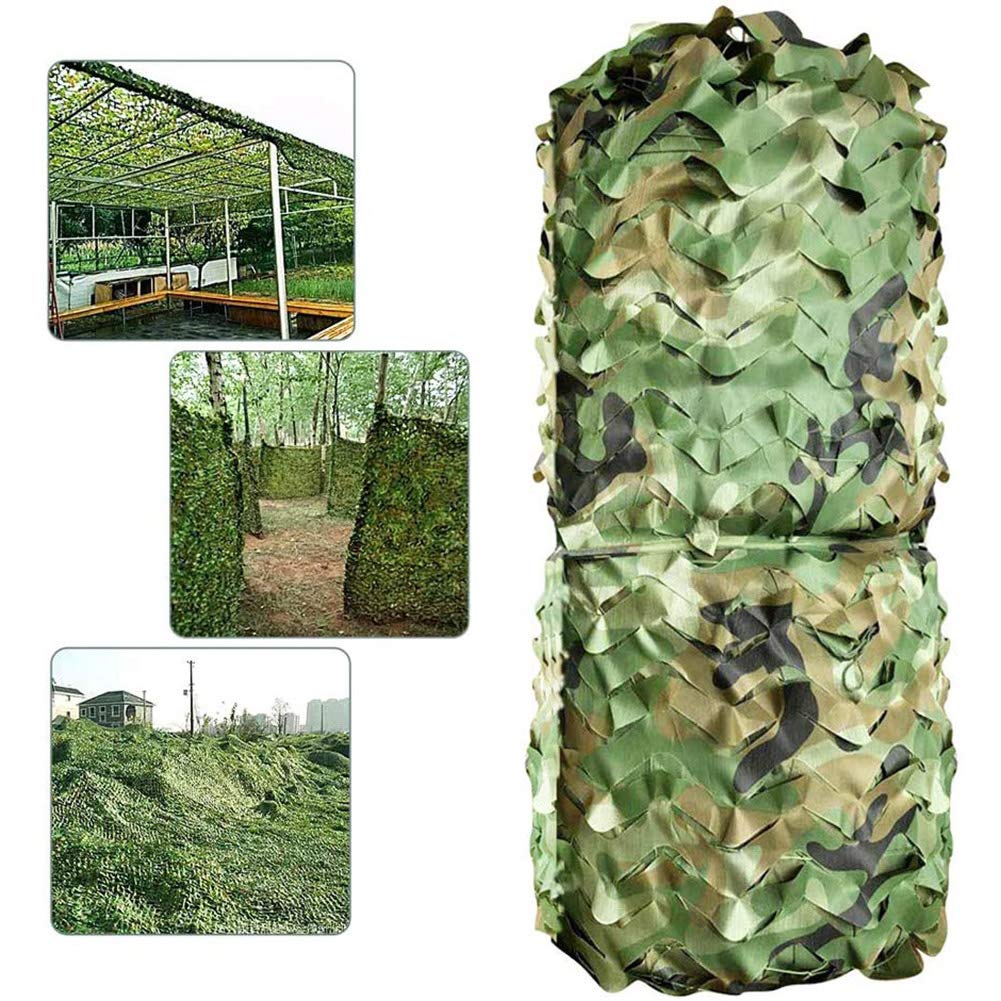 Filet anti-aérien militaire avec protection solaire pour jardin