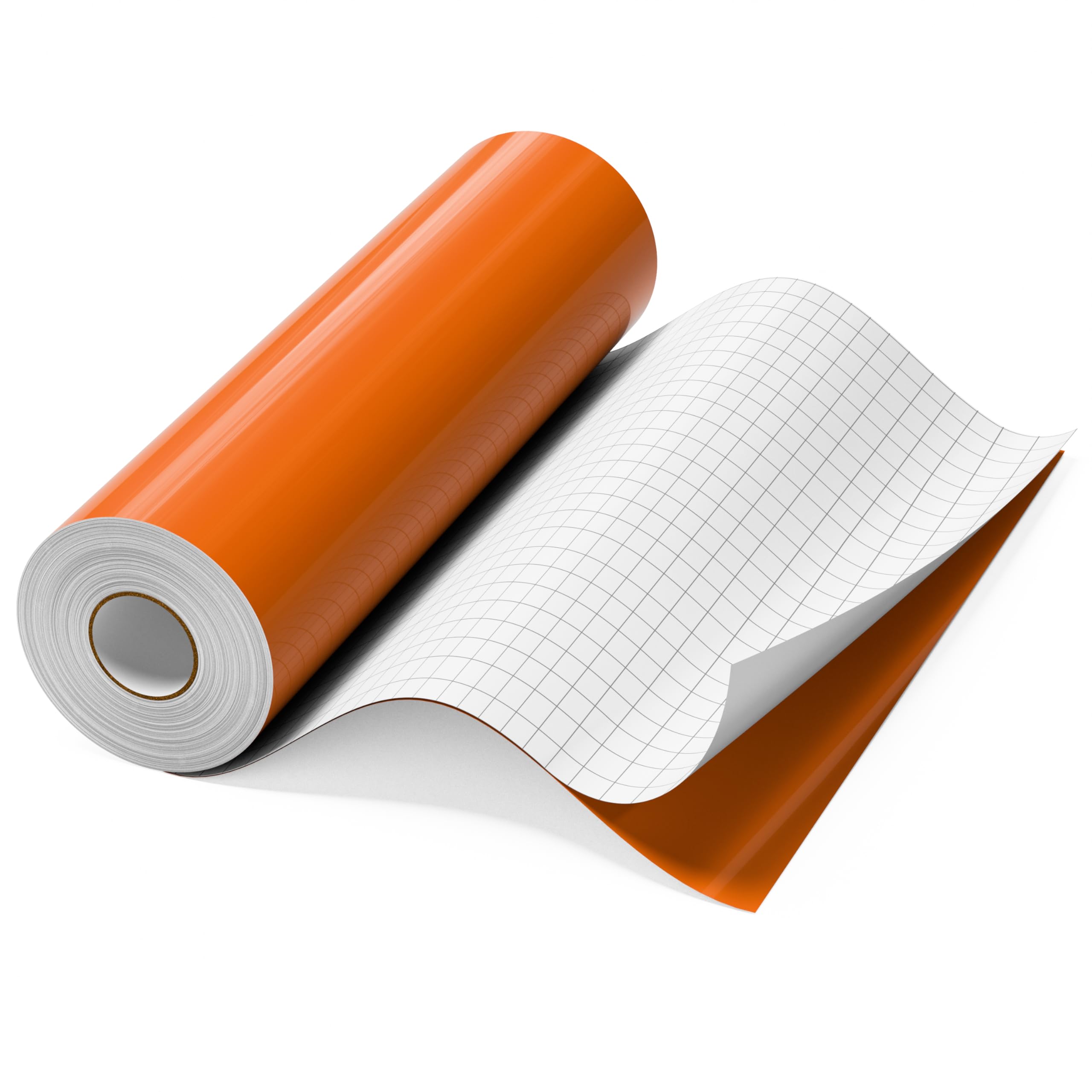 Orange Permanent Vinyl, 12" x 50 FT Orange Vinyl for Cricut & All Cutting Machine, Adhesive Vinyl for Decor Sticker, Cup Decal, Scrapbooking, Sign, DIY