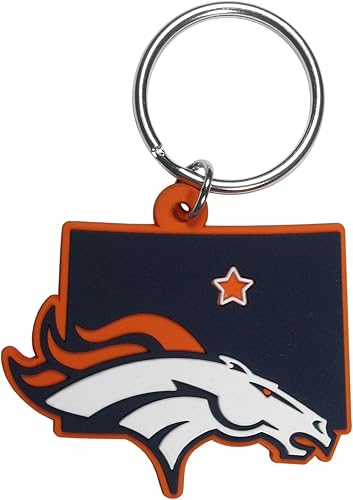 Miniatura 19 de Siskiyou Sports NFL unisex-adult Home State Flex Key Chain Azul