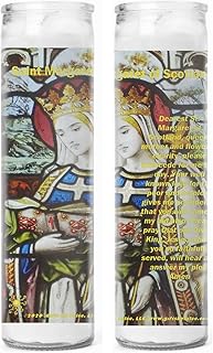 Saint Margaret of Scotland Set of 2 or 4 Candles The Pearl of Scotland Patron of Scotland (2)