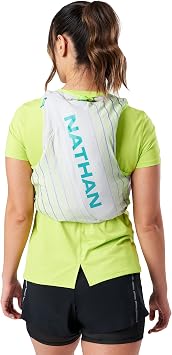 Nathan Men's Pinnacle Race Vest 12L Hydration Pack, 1.6L Water Bladder, Running Vest, Water-Resistant Pockets, Lightweight & Moisture Wicking