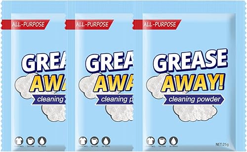 Limpiador de polvo desengrasante de cocina, limpiador de polvo mágico multiusos, eliminación de manchas de cocina, limpiador instantáneo de grasa