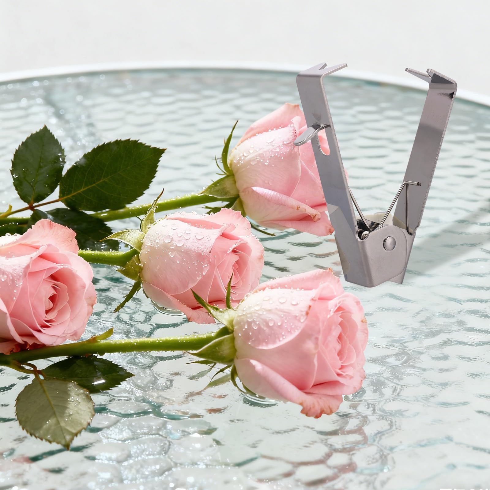 Strumento per Rimuovere Spine di Rose, Spine e Foglie di Rose Pulitore Steli Fiori per la Casa Negozio Composizioni Floreali Fiorista Professionista