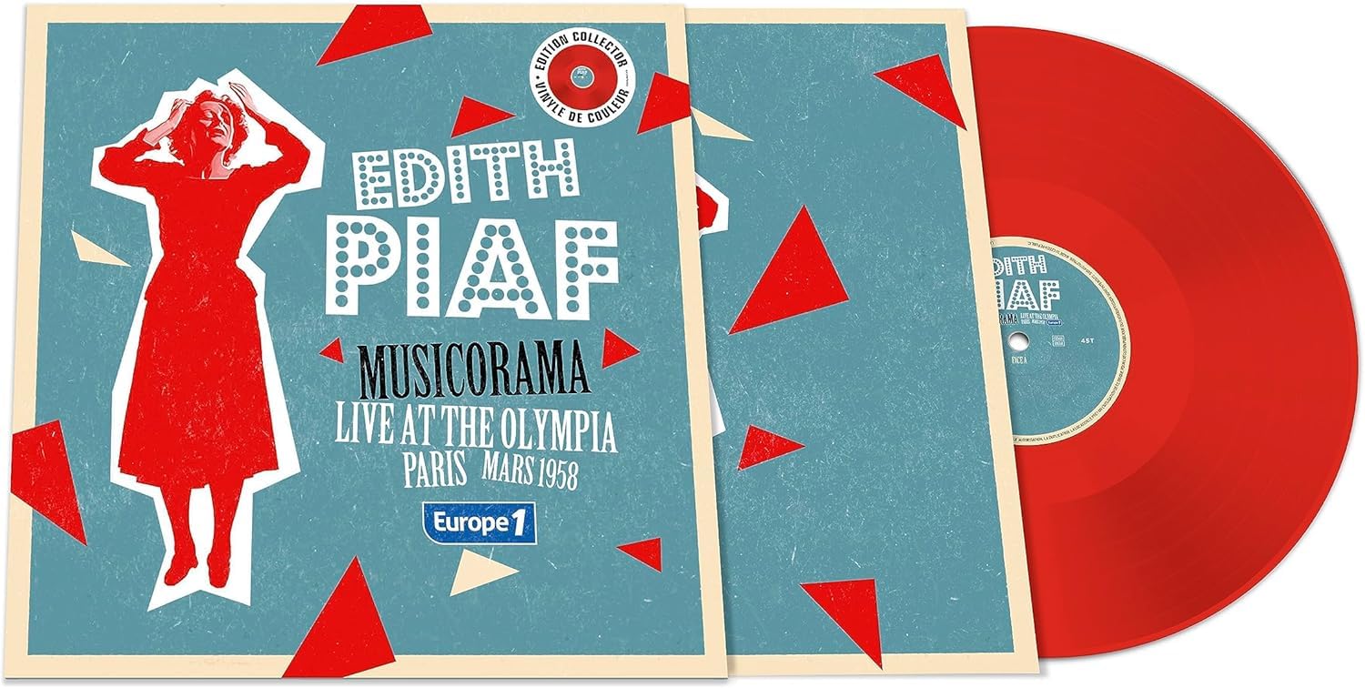 Edith Piaf - Concert Musicorama at Olympia, 1958 (2023 Remaster) - 2LP Red Vinyl
