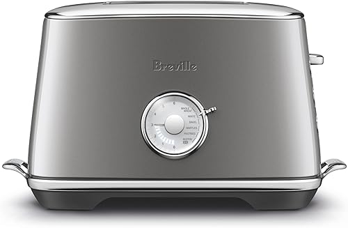 Miniatura 12 de Breville BTA735BST Toast Select Luxe Tostadora de cocina, 2 rebanadas, acero inoxidable negro Acero inoxidable negro,Azul Damson,Trufa Negra,Acero