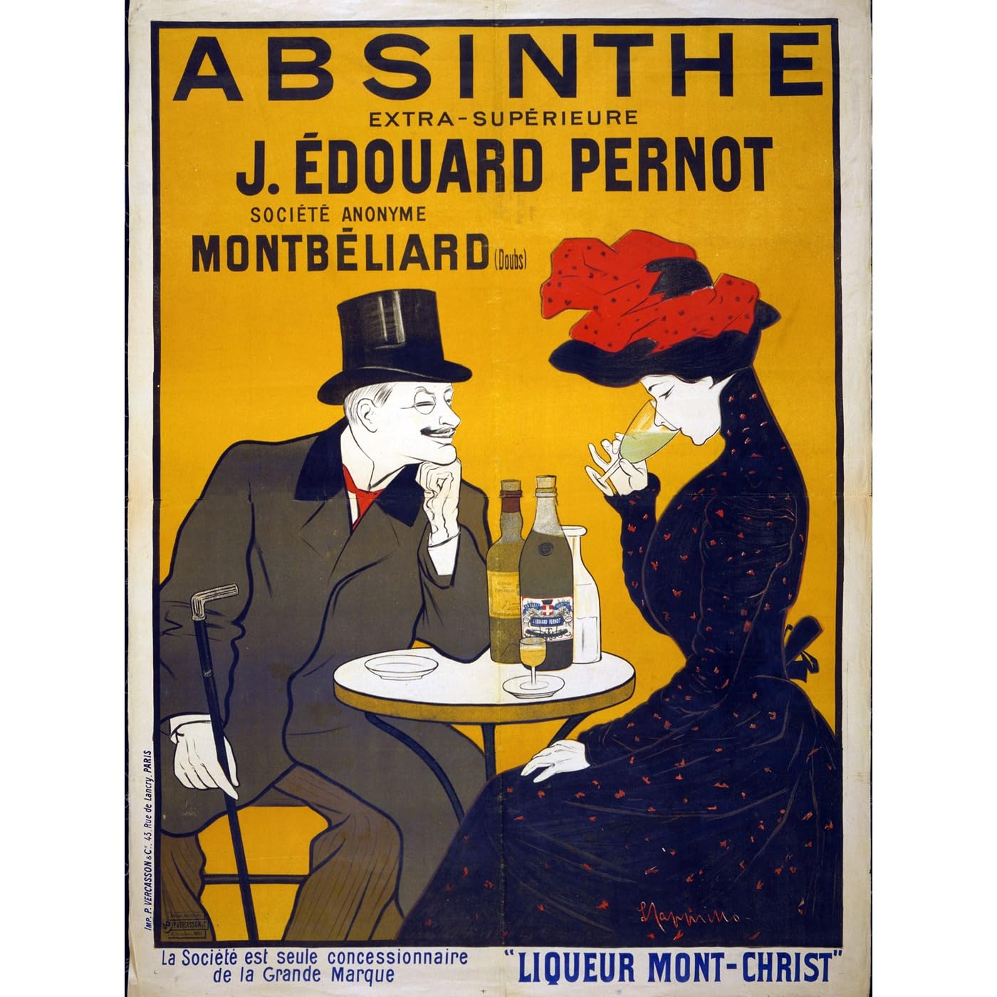 Impression giclée Absinthe 2 ARTICULOZY toile haute définition - 2