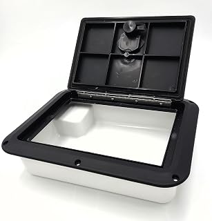 DPI Marine Glove Box 9"x12" Tub Only (Black) - Made in USA
