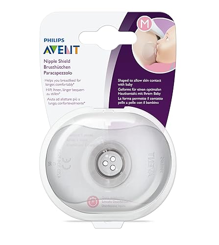 Miniatura 10 de Philips AVENT Protectores para pezones con estuche de almacenamiento paquete de 2 medianos SCF15303