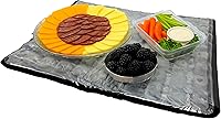 Vista 1 de FlexiFreeze Party Mat - Plato de refrigeración de alimentos – Enfriador de exhibición de buffet para carne, queso, frutas y bandejas de comida
