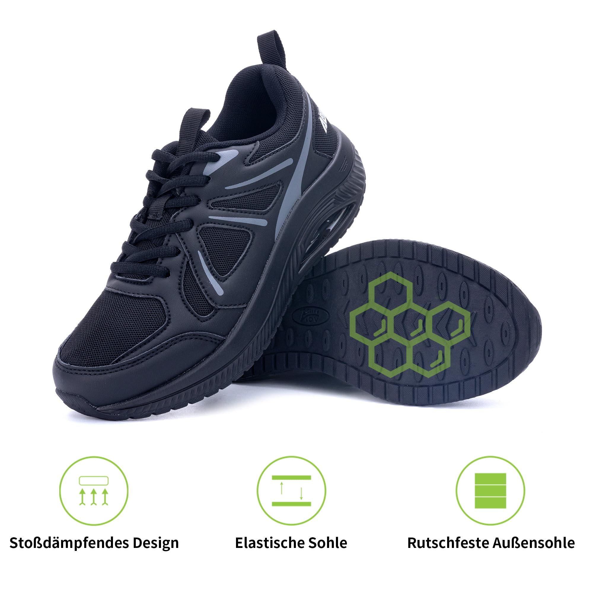 Quseek Zapatos ortopédicos fascitis plantar fascitis plantar zapatos para