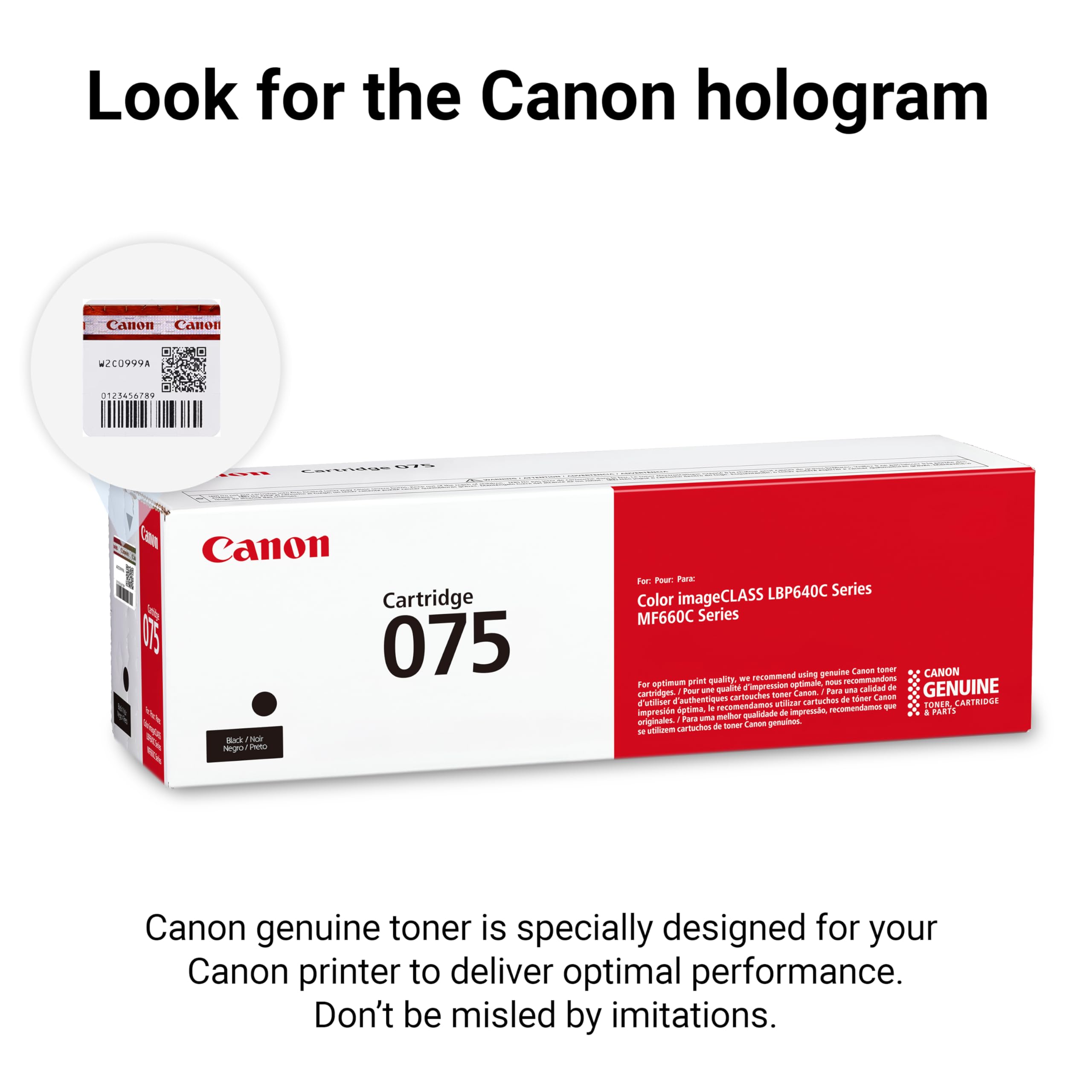 Amazon.co.jp: Canon 純正 075 ブラックトナーカートリッジ MF660