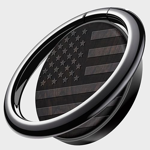 Carveit Soporte de madera para teléfono celular, soporte de agarre para teléfono, compatible con Galaxy S23 Ultra S22, iPhone 14 Pro Max 11, 12, 13,