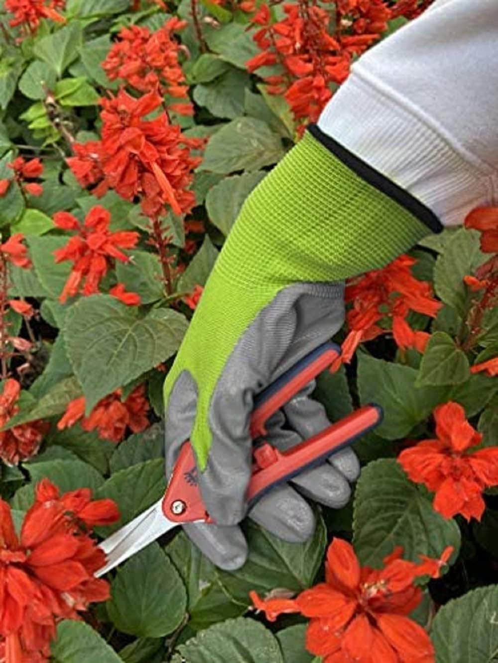 Spear & Jackson SWLGLOVESKEW Kew Gardens Collection Seeding & Weeding Gloves (Pair) - Large