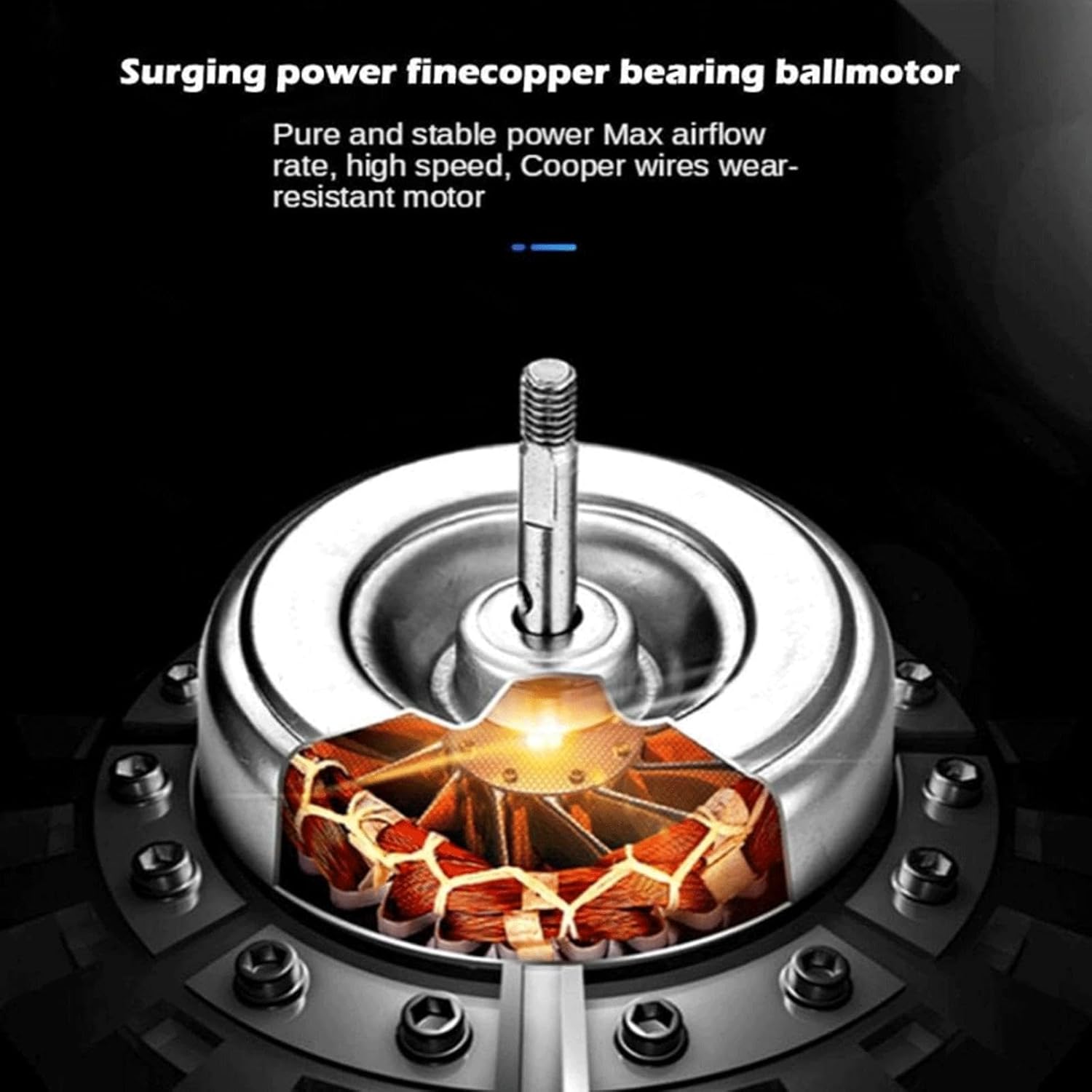 Multifunctional Powerful Mute Exhaust Fan,ventilation Fan, Aluminum Alloy Kitchen Exhaust Fan,single Side Embedded Vent Fan for Ceiling,basements, Bathrooms, Kitchens and Attics,Black-10inches